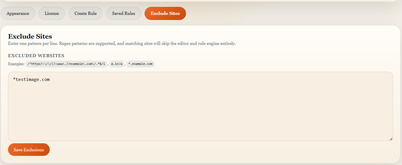 Signup flow screenshot